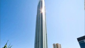 skyscraper hotel
